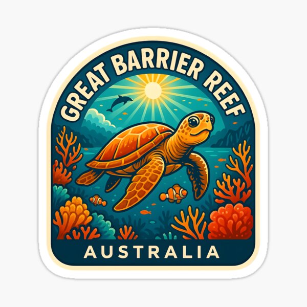 Item preview, Great Barrier Reef Queensland Australia designed and sold by LoveLabDesign.