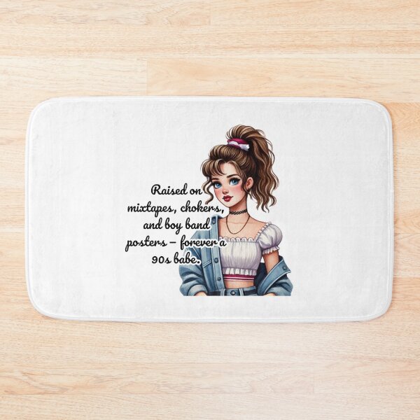 Item preview, 90s Babe Mixtapes Choker Boyband Poster Nostalgia Girl designed and sold by Annika Shurafa.