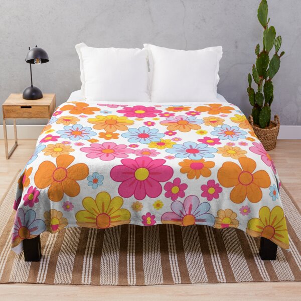 Item preview, Playful Vintage Flower Field designed and sold by Good Vibes .
