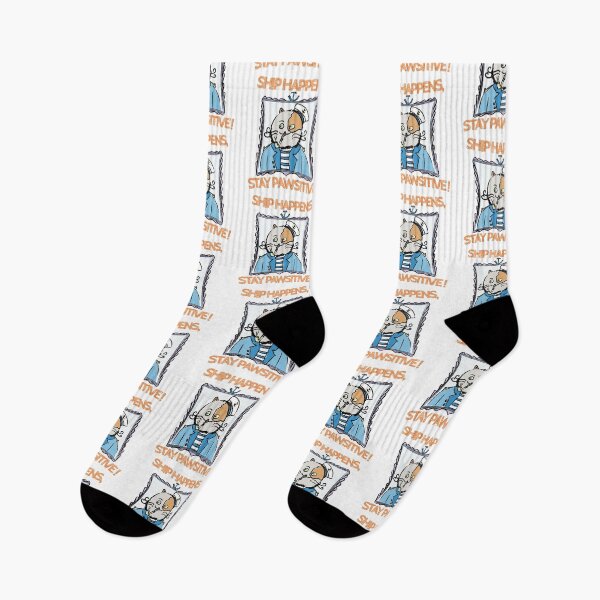 Item preview, Cat Puns - Ship Happens, Stay Pawsitive - Sailor Cat - Meet Captain Cat designed and sold by ArtFisher.