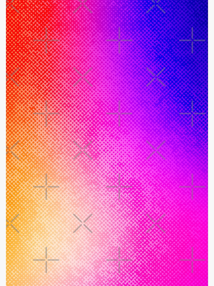 Thumbnail 3 of 3, Journal, Fun Colorful Grunge Halftone Great For Journaling & Stickers designed and sold by K9ish.
