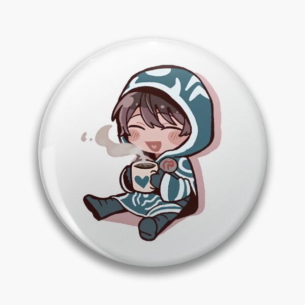 Item preview,  Chibi Jace - Mind Mage with a Morning Coffee designed and sold by TheArtSculptor.