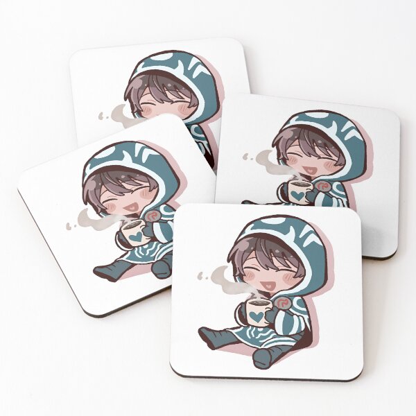 Item preview,  Chibi Jace - Mind Mage with a Morning Coffee designed and sold by TheArtSculptor.