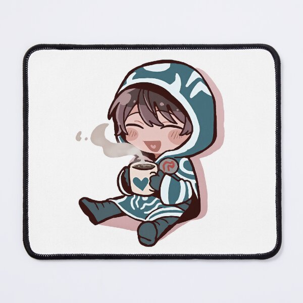 Item preview,  Chibi Jace - Mind Mage with a Morning Coffee designed and sold by TheArtSculptor.