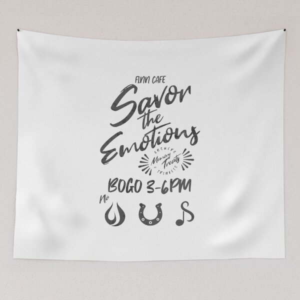 Item preview, Finn Cafe: Savor the Emotions designed and sold by Taveren-Tavern.
