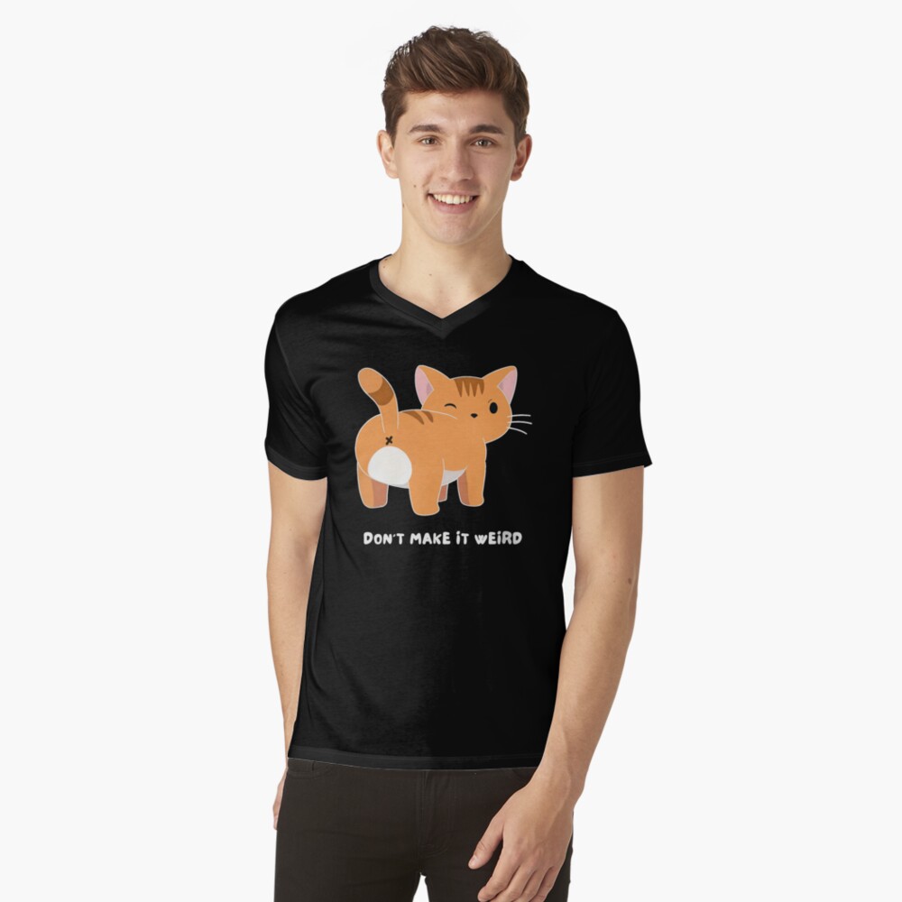 Item preview, V-Neck T-Shirt designed and sold by eatmorvelopator.
