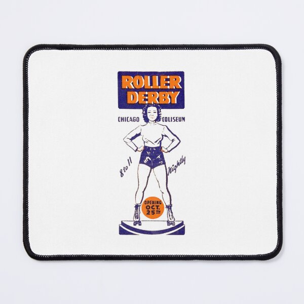Item preview, Vintage Roller Derby - Chicago Coliseum - Chicago, Illinois designed and sold by QuayTradingCo.
