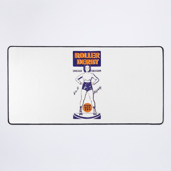 Item preview, Vintage Roller Derby - Chicago Coliseum - Chicago, Illinois designed and sold by QuayTradingCo.