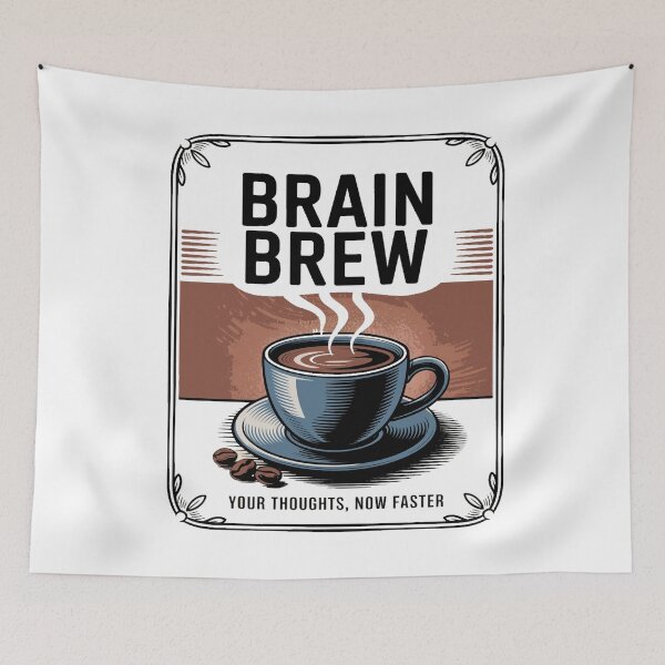 Item preview, Your Thoughts, Now Faster: Coffee Power designed and sold by Winther-Art.