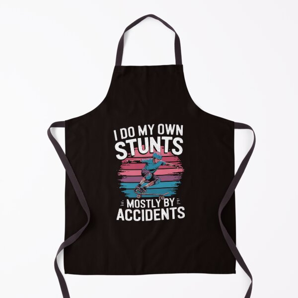 Item preview, I Do My Own Stunt, Mostly by Accident Inline Skater designed and sold by MAKOPOKOShop.