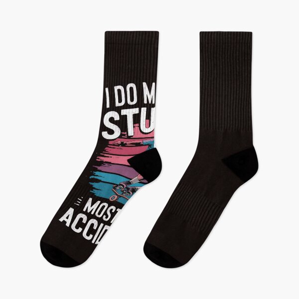 Item preview, I Do My Own Stunt, Mostly by Accident Inline Skater designed and sold by MAKOPOKOShop.