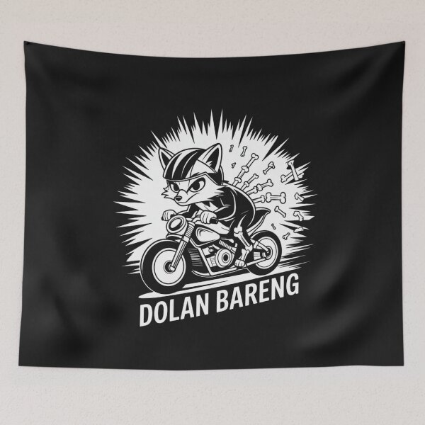 Item preview, Cool Fox Rider - Dolan Bareng Adventure designed and sold by Winther-Art.