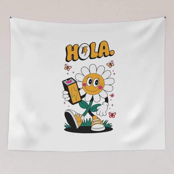 Item preview, Hola Sunshine Battery Bloom designed and sold by Winther-Art.