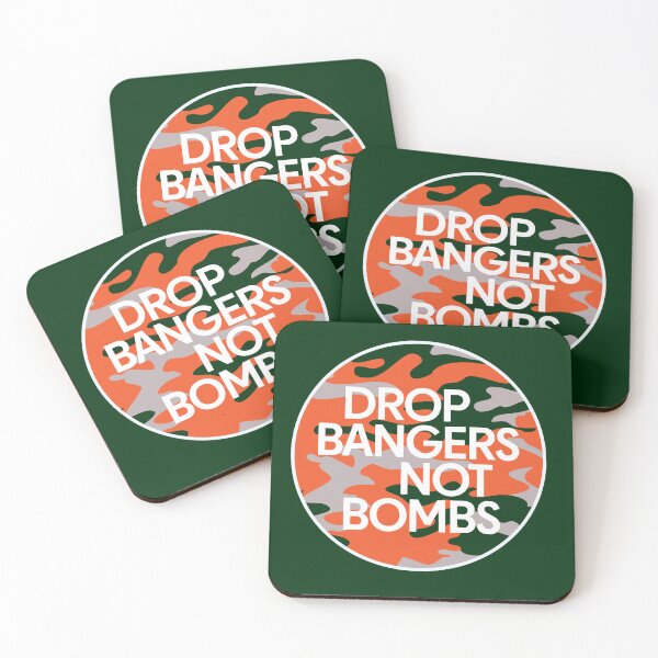 Item preview, Drop Bangers Not Bombs designed and sold by modernistdesign.