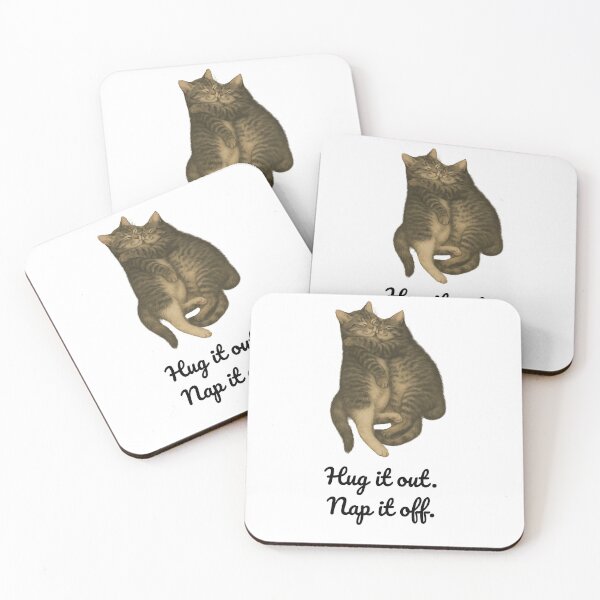 Item preview, Nap Partners for Life – Feline Friendship Forever designed and sold by Zen Cat Studio.
