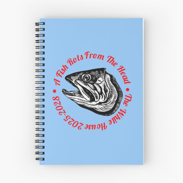 Item preview, A Fish Rots From The Head The White House 2025-2028 designed and sold by Pixelchicken.