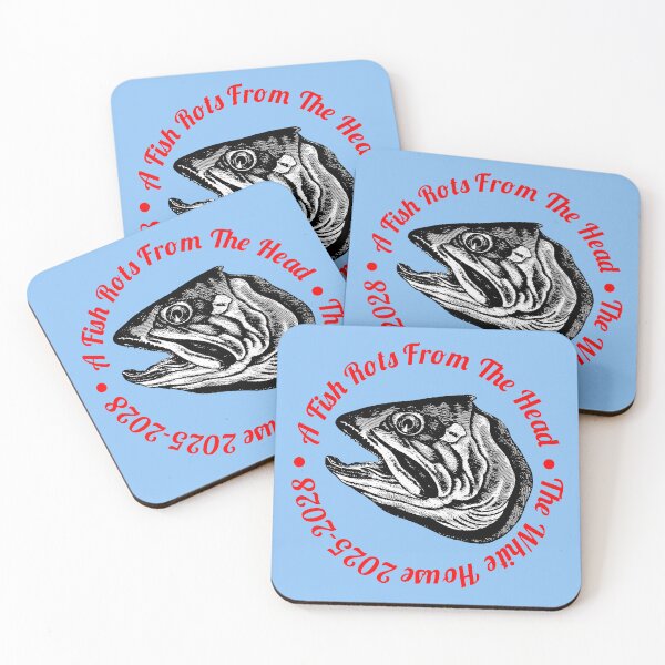 Item preview, A Fish Rots From The Head The White House 2025-2028 designed and sold by Pixelchicken.