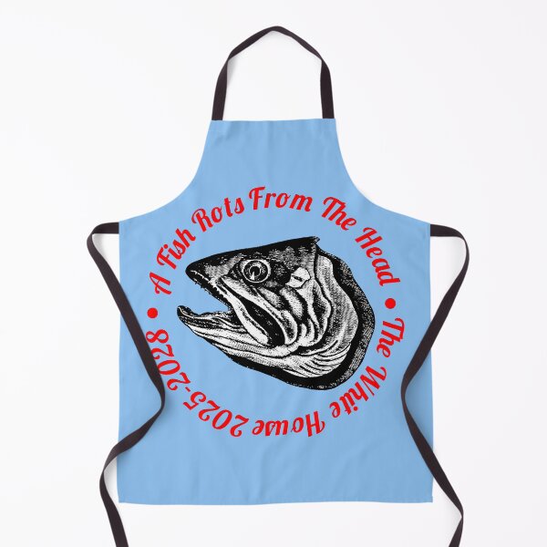Item preview, A Fish Rots From The Head The White House 2025-2028 designed and sold by Pixelchicken.