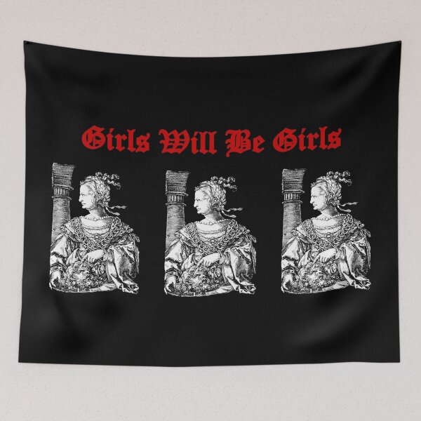Item preview, Girls Will Be Girls - Judith and Holofernes Renaissance Edition designed and sold by Pixelchicken.