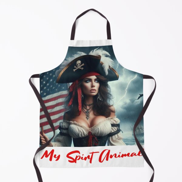 Item preview, Pirate Queen is My Spirit Animal designed and sold by Outlandishrob.