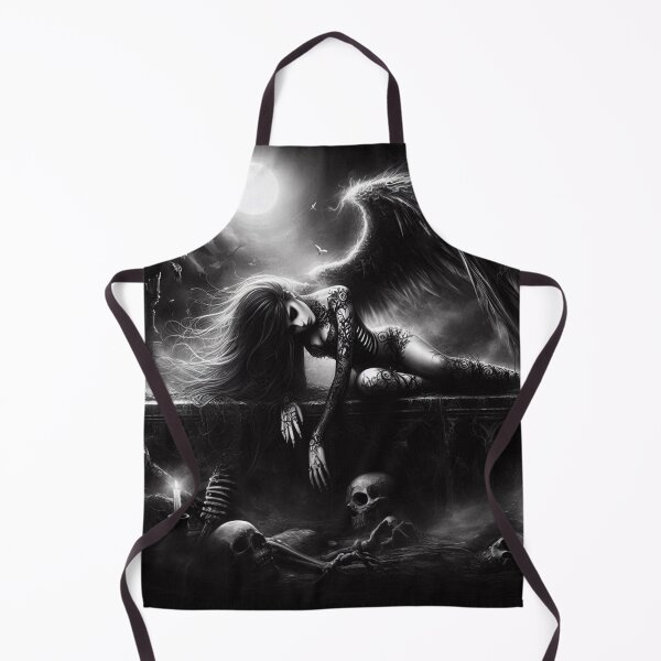 Item preview, Dark Goth Angel Art designed and sold by TheDarkWardrobe.