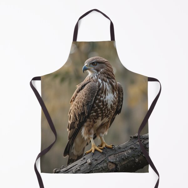 Item preview, majestic hawk perches on a tree branch designed and sold by InezPhotography.