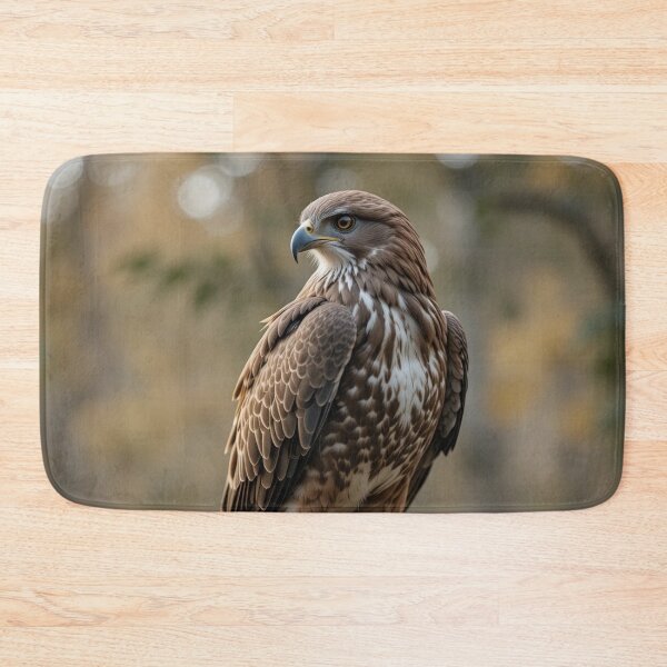 Item preview, majestic hawk perches on a tree branch designed and sold by InezPhotography.
