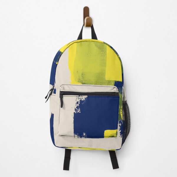 Item preview, Bold Intersection of Yellow and Navy Abstract designed and sold by RobotKiller128.