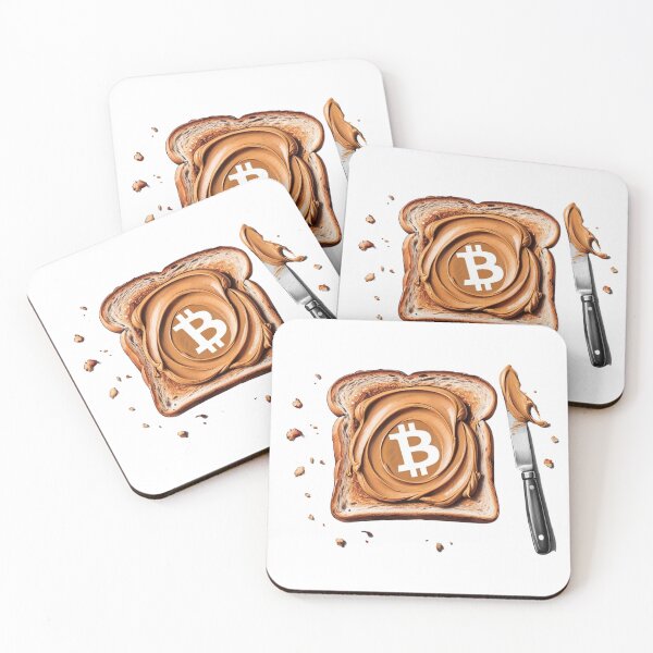 Item preview, Toast to Bitcoin designed and sold by imaginewoefully.