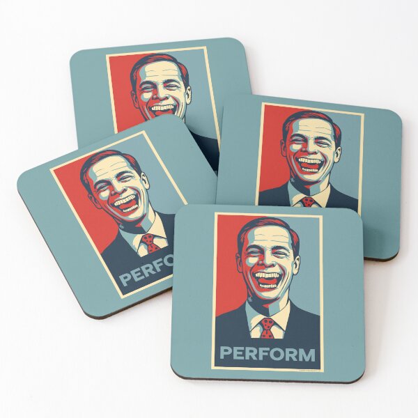 Item preview, Nigel (perform) Farage Hope Style Poster designed and sold by ZEDorDEAD.