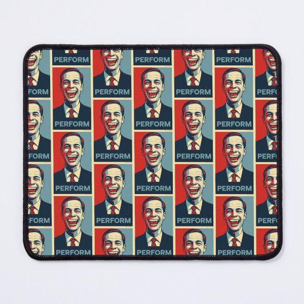 Item preview, Nigel (perform) Farage Hope Style Poster designed and sold by ZEDorDEAD.