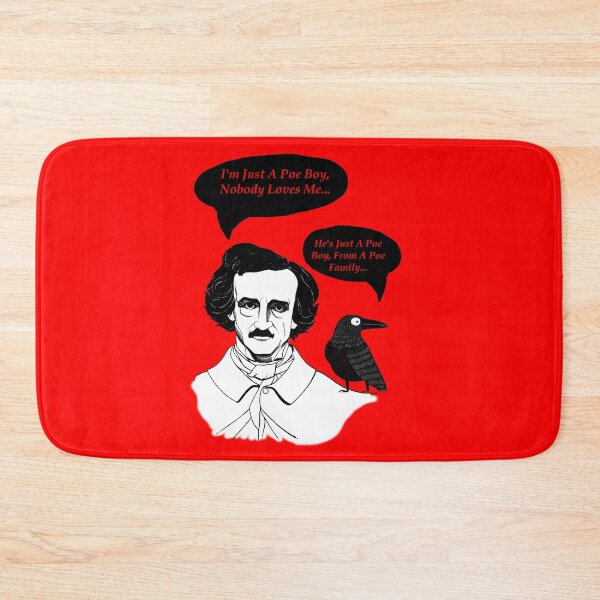 Item preview, Edgar Allan Poe Boy and Raven designed and sold by Pixelchicken.