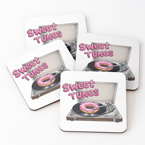Item preview, Sweet Tunes - Donut vinyl record player designed and sold by imaginewoefully.