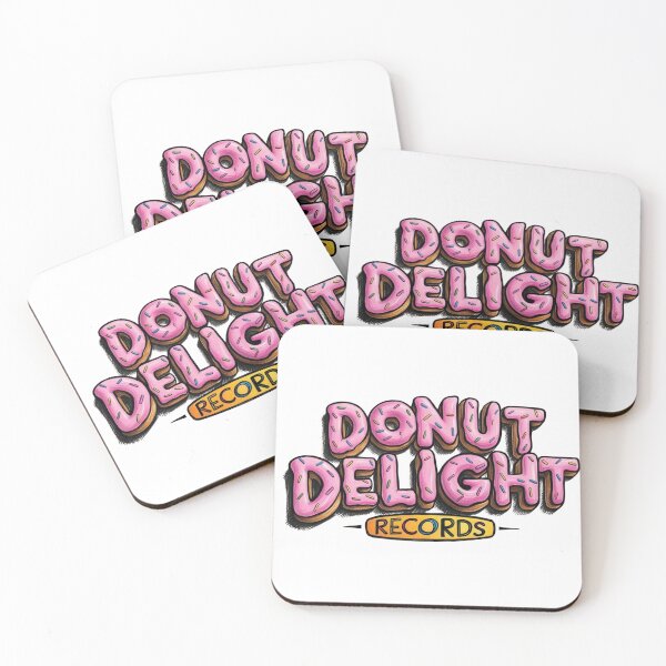 Item preview, Donut Delight Records designed and sold by imaginewoefully.