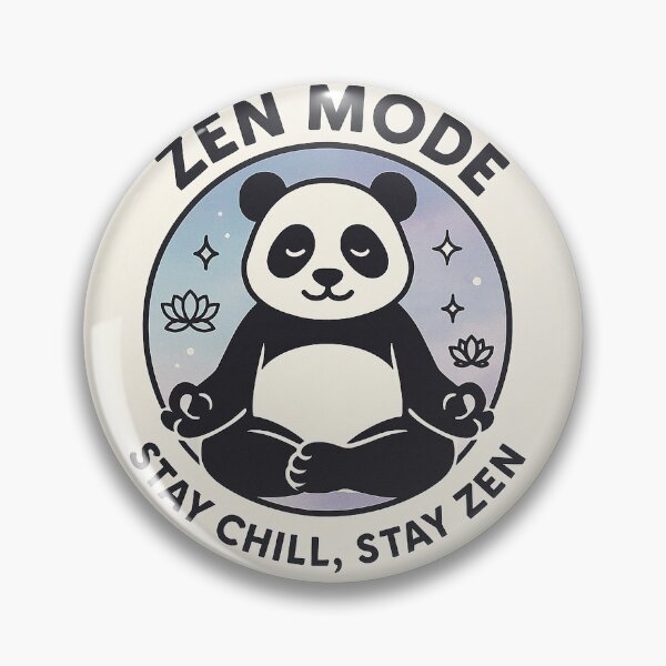 Item preview, Zen Mode Panda – Stay Chill, Stay Zen designed and sold by Wesbro0.