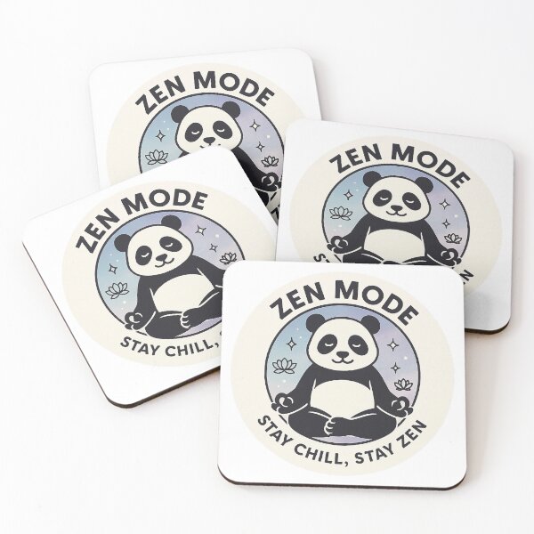 Item preview, Zen Mode Panda – Stay Chill, Stay Zen designed and sold by Wesbro0.