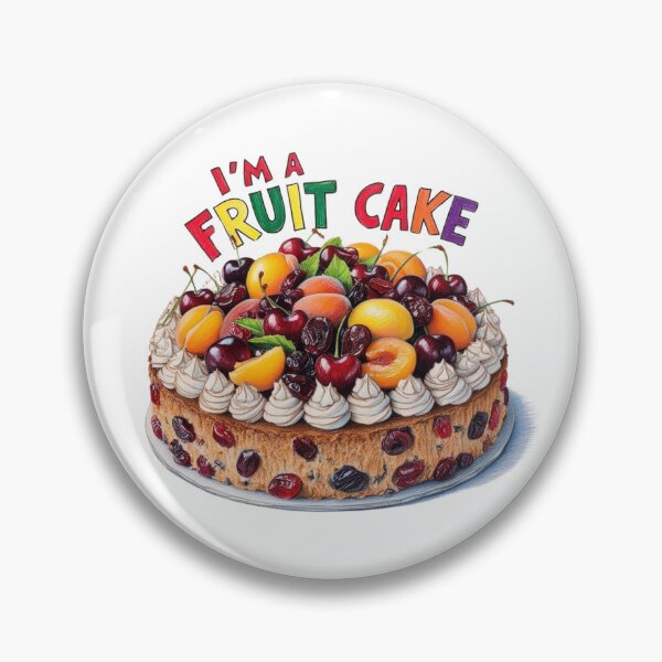Item preview, I’m a Fruit Cake Festive designed and sold by imaginewoefully.