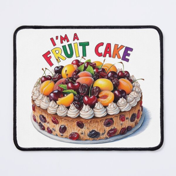 Item preview, I’m a Fruit Cake Festive designed and sold by imaginewoefully.