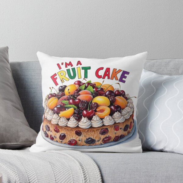 Item preview, I’m a Fruit Cake Festive designed and sold by imaginewoefully.