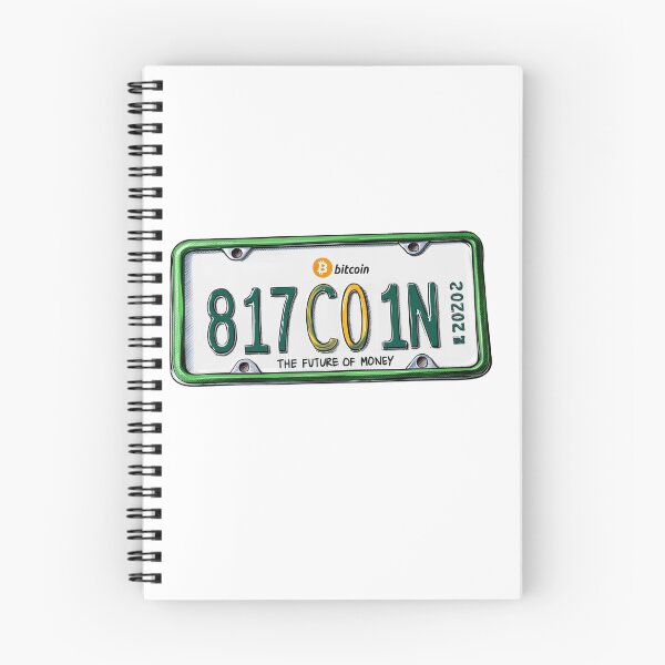 Item preview, Bitcoin license plate - "The future of money" designed and sold by imaginewoefully.