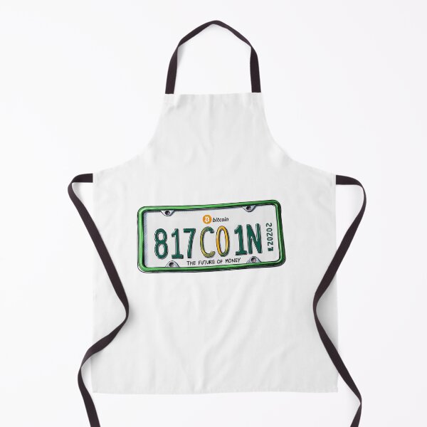 Item preview, Bitcoin license plate - "The future of money" designed and sold by imaginewoefully.