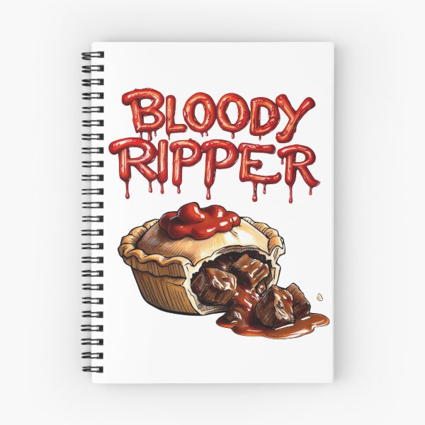 Item preview, Bloody Ripper Meat Pie with Tomato Sauce designed and sold by imaginewoefully.