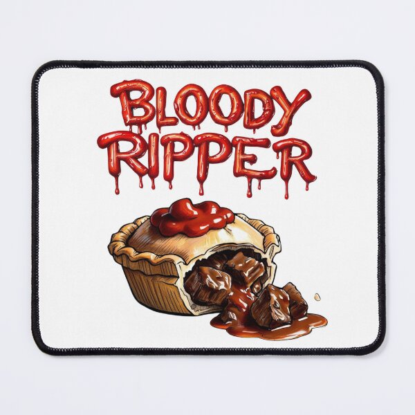 Item preview, Bloody Ripper Meat Pie with Tomato Sauce designed and sold by imaginewoefully.