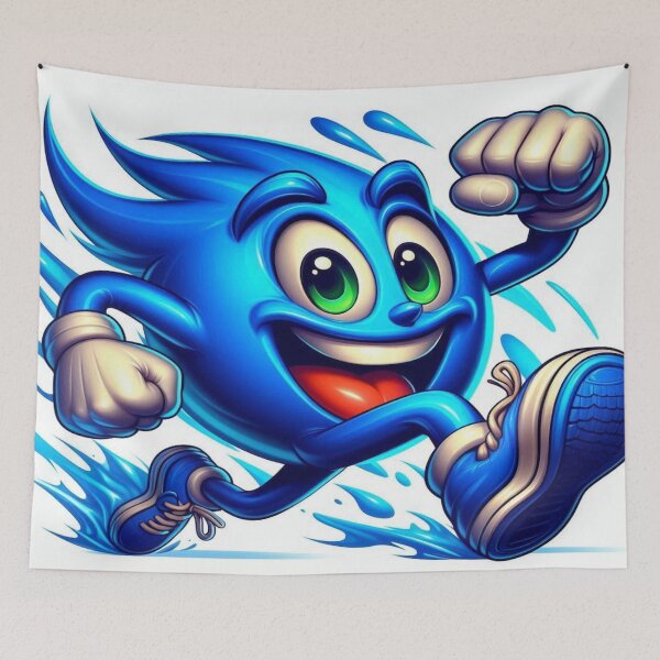 Item preview, Cartoon Running Man designed and sold by connie campbell.