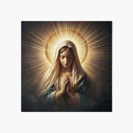 Item preview, "Divine Light: The Grace of the Holy Mother" designed and sold by maxistephenart.