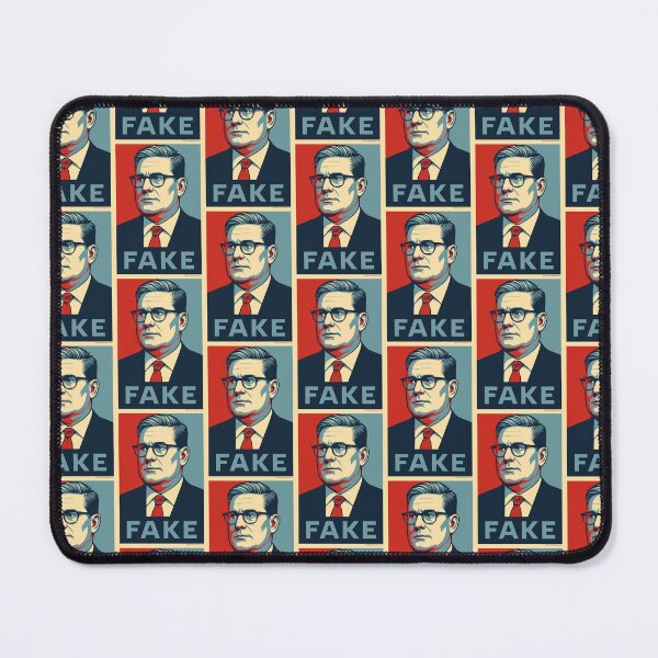 Item preview, Keir (fake) Starmer Hope Style Poster designed and sold by ZEDorDEAD.