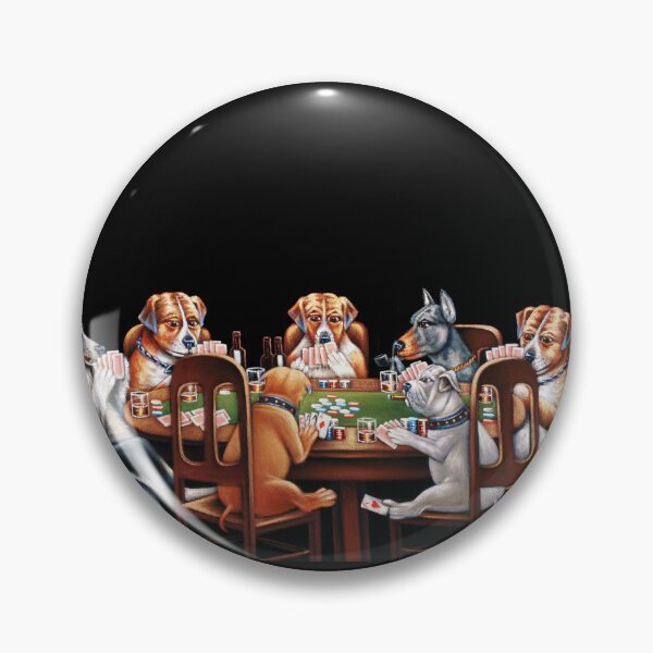 Item preview, Dogs playing poker by Jorge Torrones after Cassius Marcellus Coolidge ver11 designed and sold by velvetify.com.