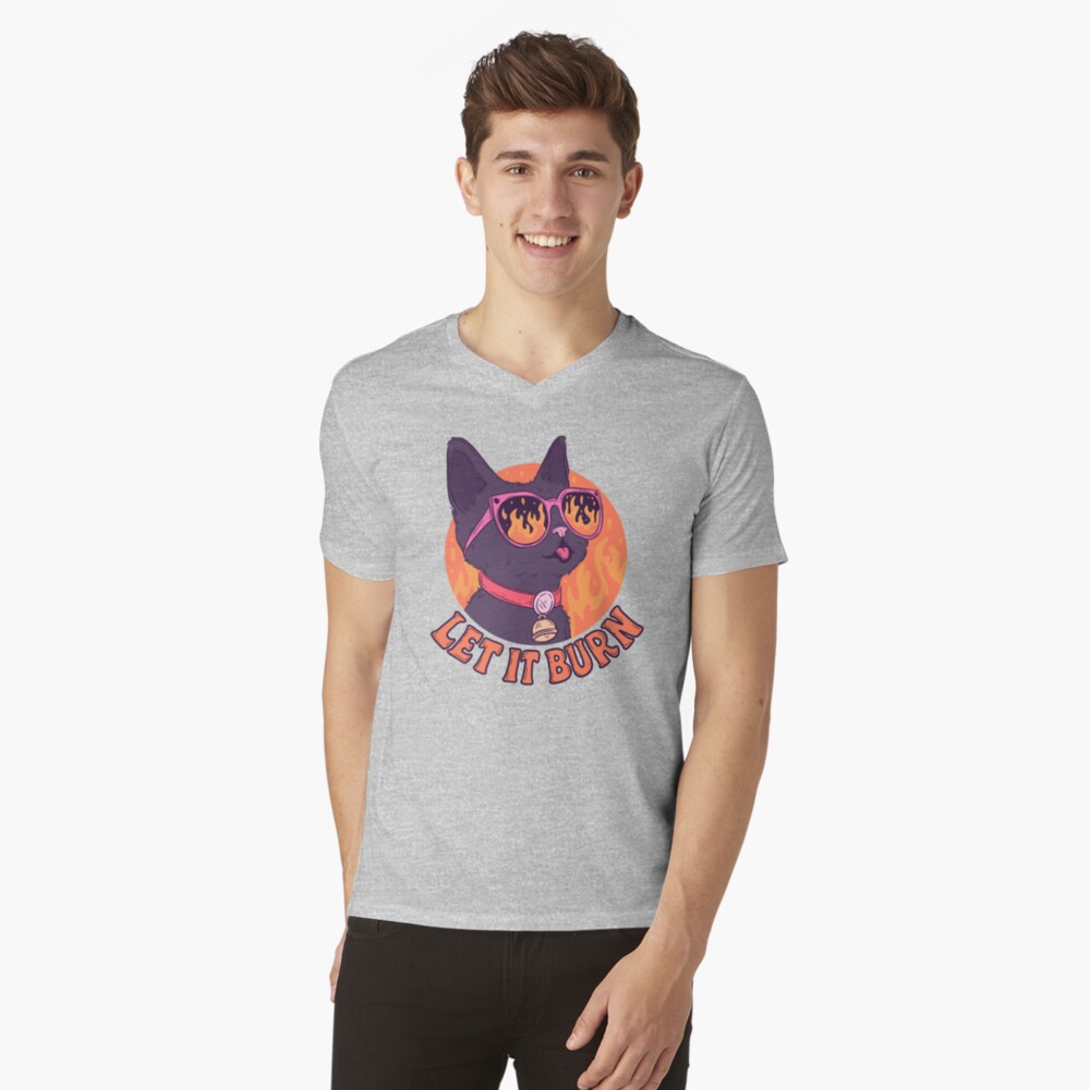 Artikel-Vorschau von T-Shirt mit V-Ausschnitt, designt und verkauft von jess1586.