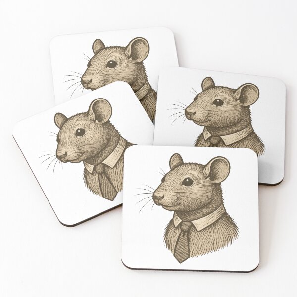 Item preview, Tie Rat designed and sold by FLATVAC STICKER.