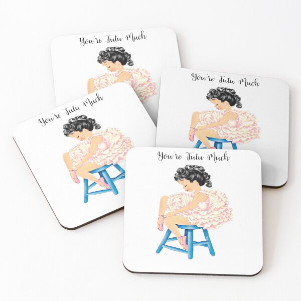 Item preview, You're Tutu Much - Black Hair - Cute Ballerina designed and sold by Dancersrule4.